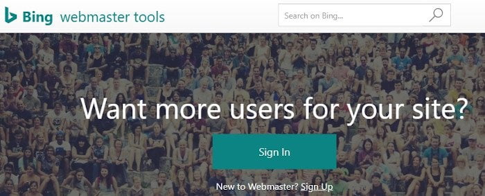 Bing Webmaster Tool