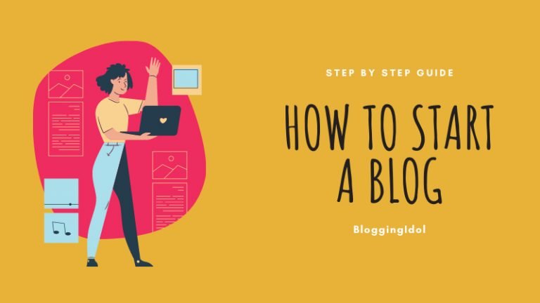 guide on how to start a blog