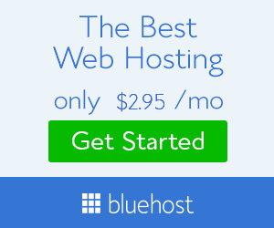 bluehost hosting banner