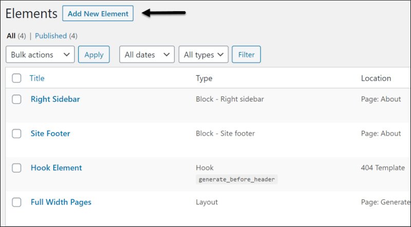 generatepress blocks elements