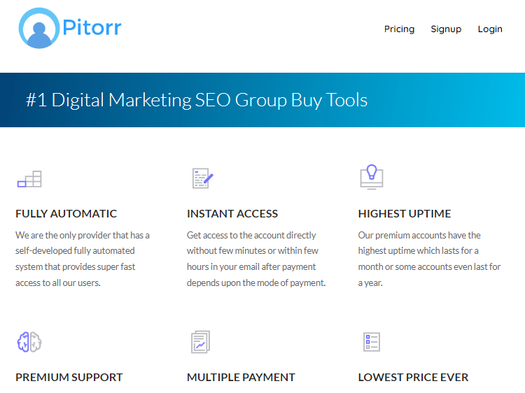 pitorr - a premium seo tools service provider