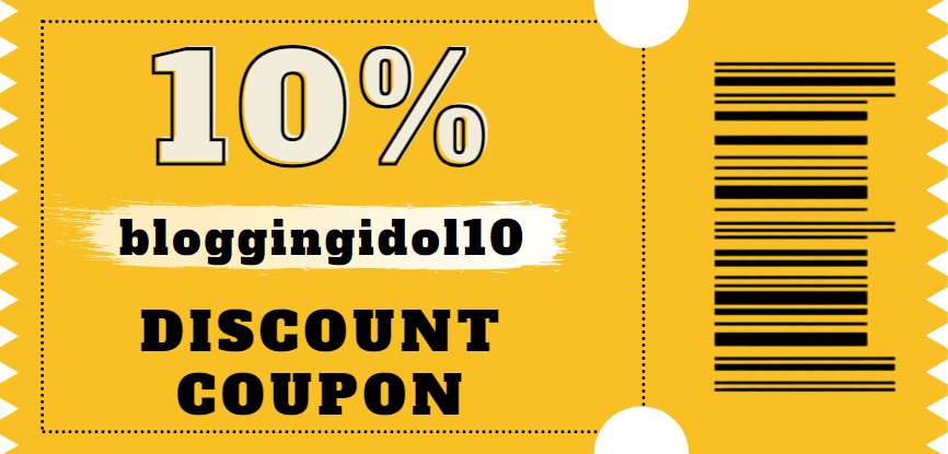 blogginidol 10 percent discount code