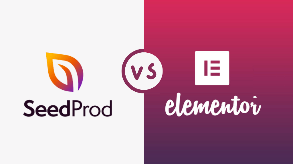 comparing seedprod vs elementor page builder