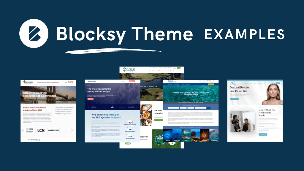 list of beautiful blocksy theme examples