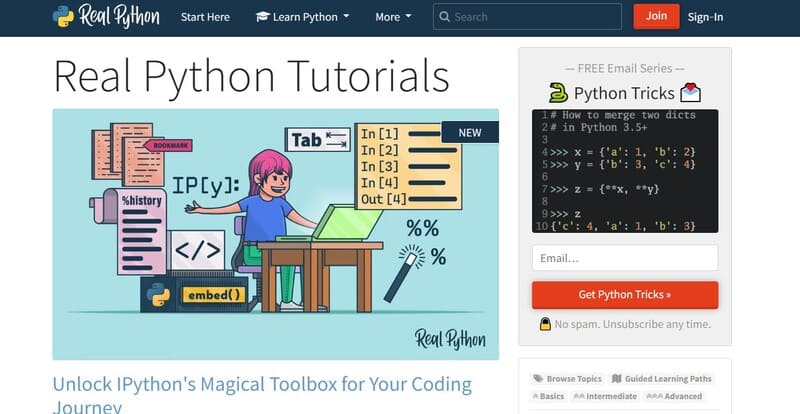 real python best python programming blog